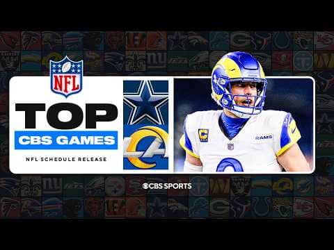 2026 NFL Schedule Release: Jim Nantz breaks down the TOP GAMES to watch on CBS