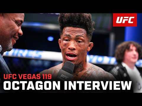 Vinicius Oliveira Octagon Interview | UFC Vegas 119