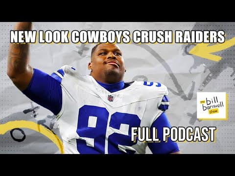 New-Look Cowboys Crush Raiders on Monday Night Football | Bill Barnwell Podcast