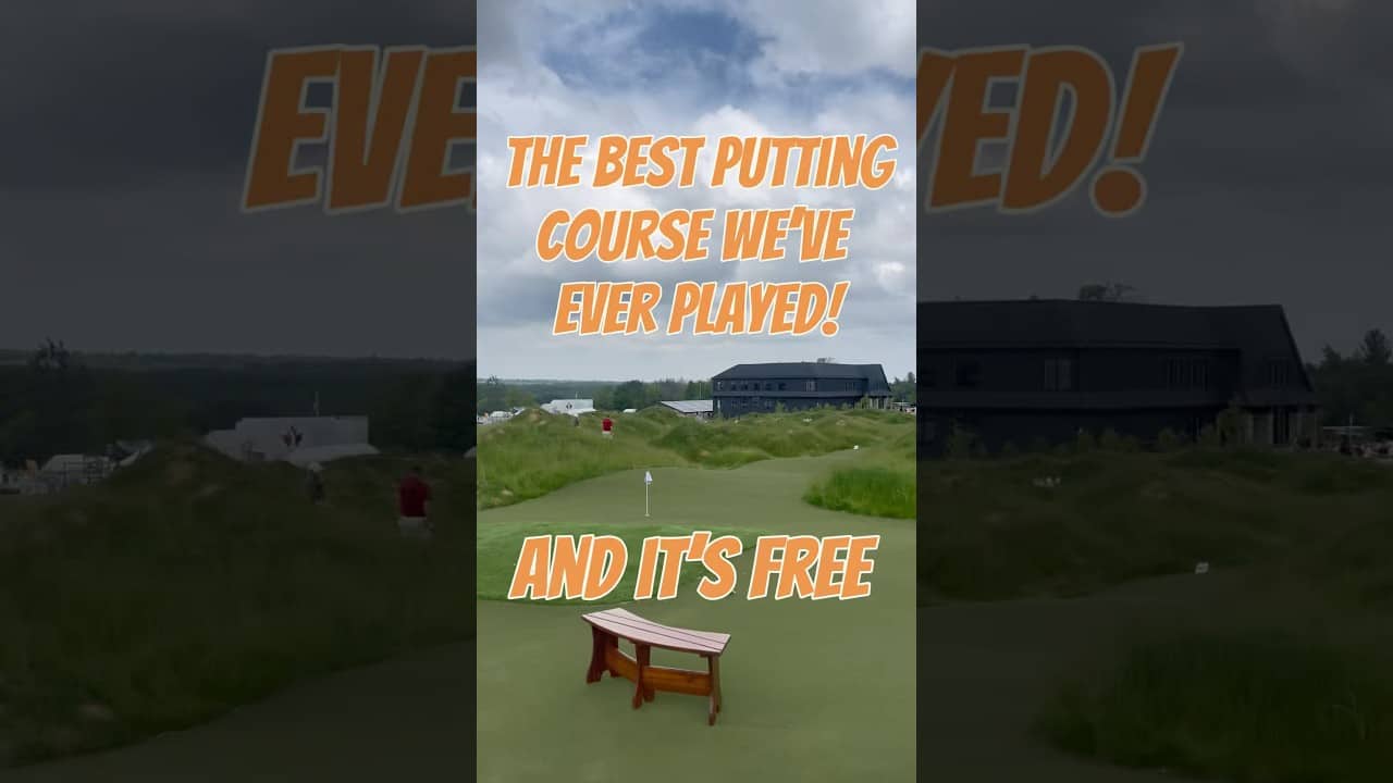 The best putting course we’ve ever played… and it’s FREE! 💥⛳️💥