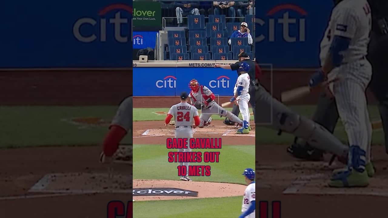 Cade Cavalli Strikes Out 10 Mets! ๐ช