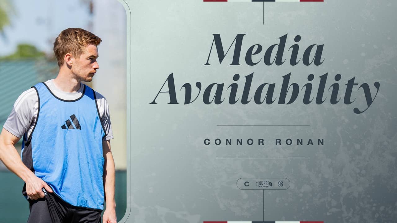 Media Availability | Connor Ronan on return to play, upcoming road match with Minnesota