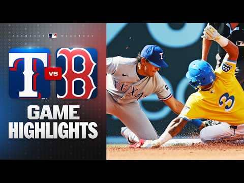 Rangers vs. Red Sox Game Highlights (6/13/26) | MLB Highlights