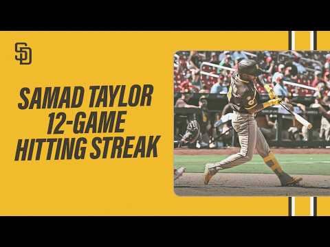 Razr Replay: Samad Taylor 12-Game Hitting Streak