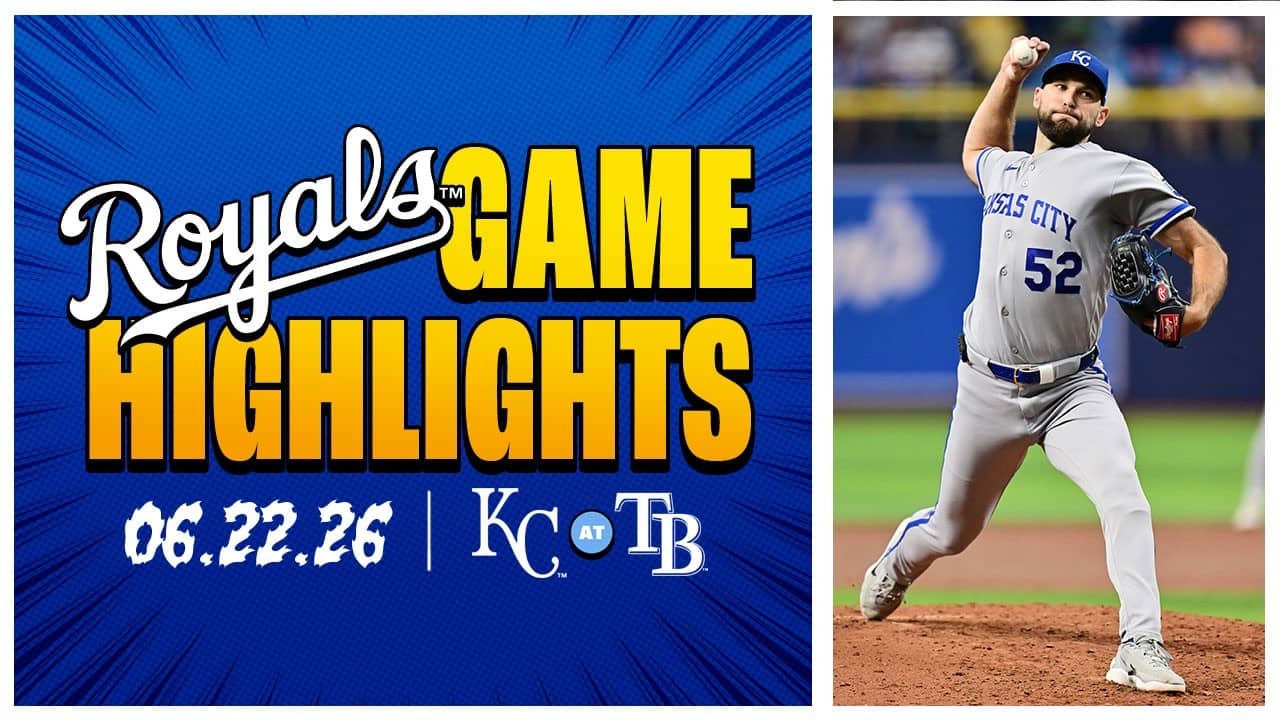 Masterful Michael | Royals vs. Rays Highlights 6/22/26