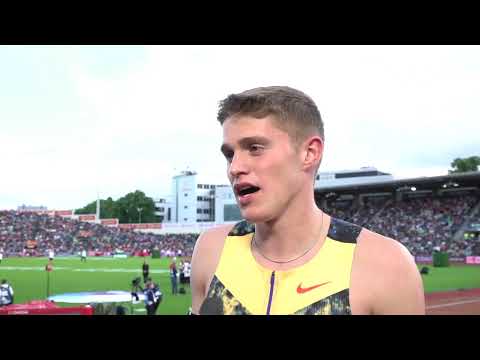 Cooper Lutkenhaus stays undefeated at 800 as a pro: "I thought he got me at the line"