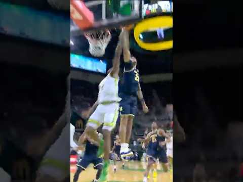 YAXEL LENDEBORG SENT IT OFF THE GLASS 🖐️🏀