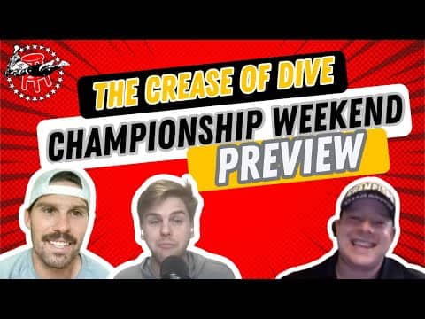 THE CREASE DIVE 5/23 -- CHAMPIONSHIP WEEKEND IS HERE (FINAL FOUR PREVIEW)