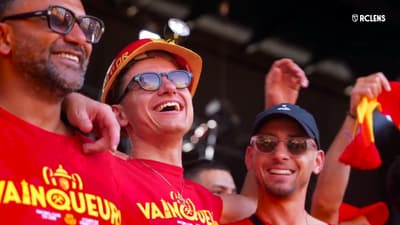Remportée pour LENS, célébrée avec LENS ❤️💛