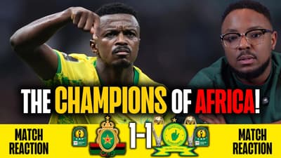 CARDOSO WINS THE SECOND STAR❗AS FAR 1-1 Mamelodi Sundowns | #totalenergiescafcl