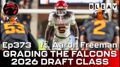 Grading the Falcons draft class ft. Aaron Freeman: Falcoholic Live, Ep373