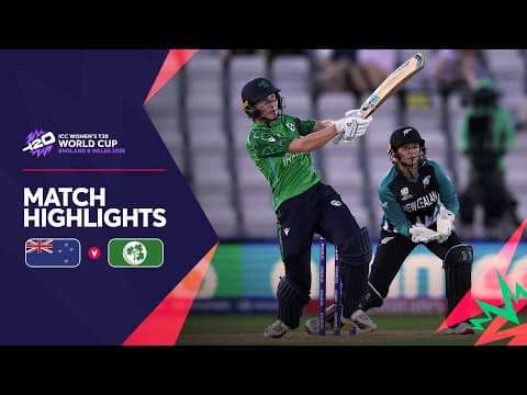 New Zealand v Ireland | Match Highlights | Women's #T20WorldCup 2026