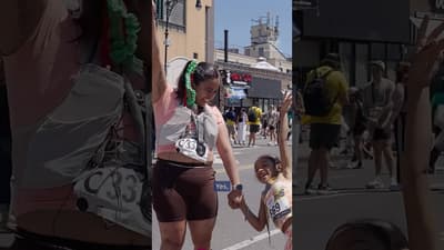 After a drunk driver hit Jessica Aguilar, her daughter inspired her to run again.