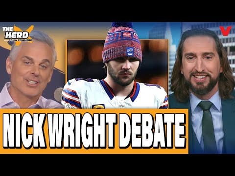 Colin Cowherd & Nick Wright DEBATE: Bills wasting Allen? Rams, Seahawks, Broncos, Patriots | HERD