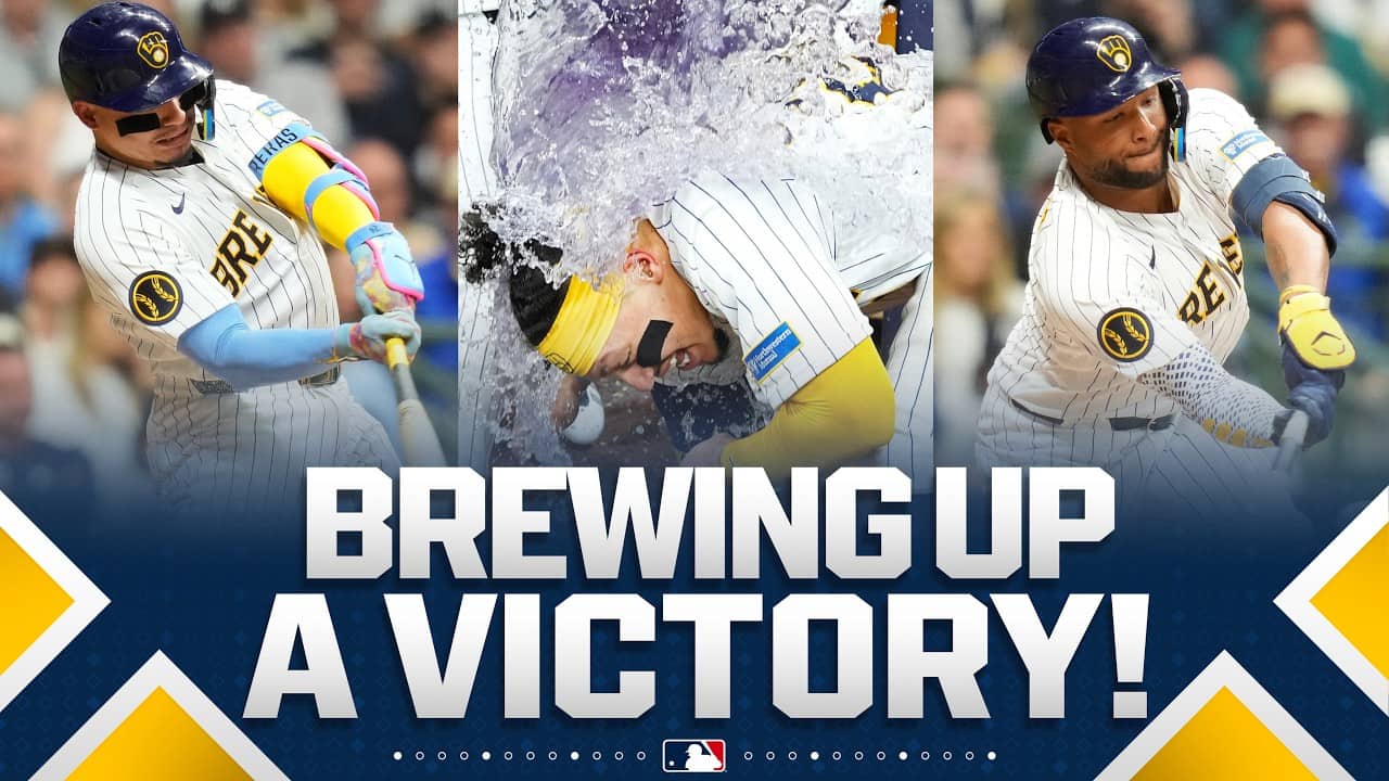 The Brewers RALLY for their 1ST WALK-OFF of 2026! ๐ฅ (Ft. William Contreras & Jackson Chourio!)