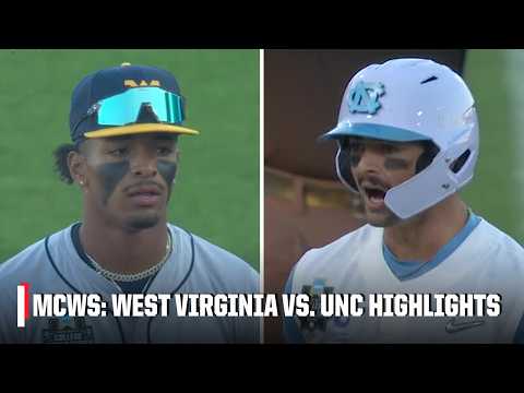 West Virginia vs. North Carolina | Full Game Highlights | Men’s College World Series