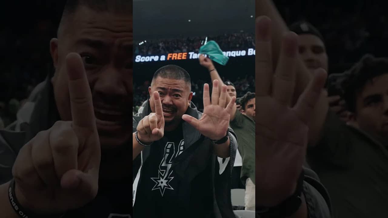 Felt the energy back home in SA tonight 🗣️👏 #spurs #nba #nbafinals #playoffs #sanantonio