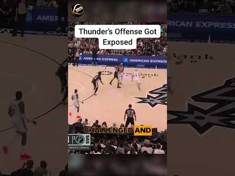 The Spurs Have the Thunder's Late-Clock Offense Completely Figured Out