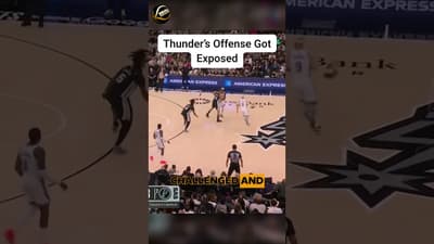 The Spurs Have the Thunder's Late-Clock Offense Completely Figured Out