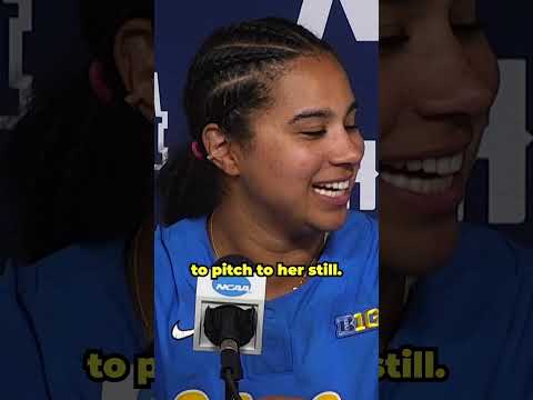 UCLA softball's all-time slugging duo reflects on their careers coming to an end 🥲 #shorts