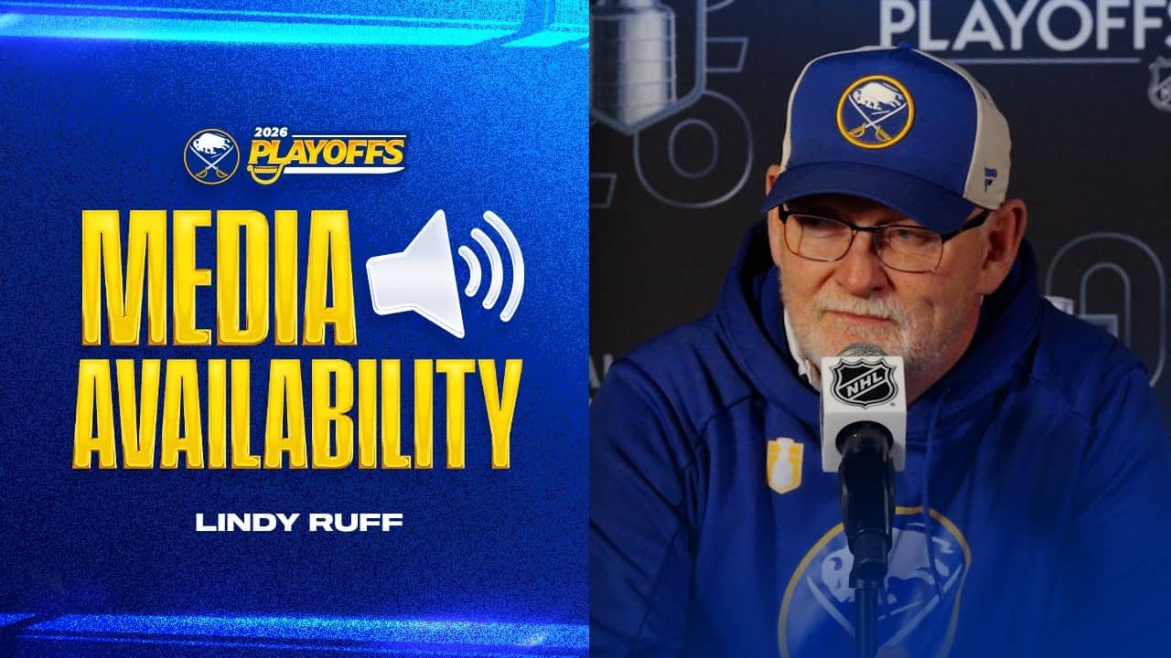 "A Captain For Everyone" | Lindy Ruff On Rasmus Dahlin Being Finalist For Norris | Buffalo Sabres