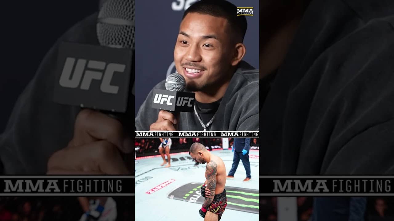 Joshua Van admits he 'loves' criticism over how he won his #UFC title from Alexandre Pantoja