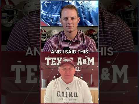 Mike Elko is NOT CONCERNED with offseason hype