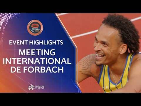 Sprint stars shine in Forbach ⚡ | Meeting International de Forbach 2026 Highlights