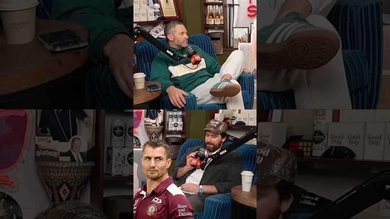 Happiness in it’s purest form #nrl #rugbyleague #manly #fozball #kieranforan