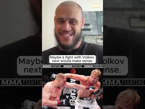 ‘Two Russians in a row?' - Tallison Teixeira wants Alexander Volkov next after Sergei Pavlovich