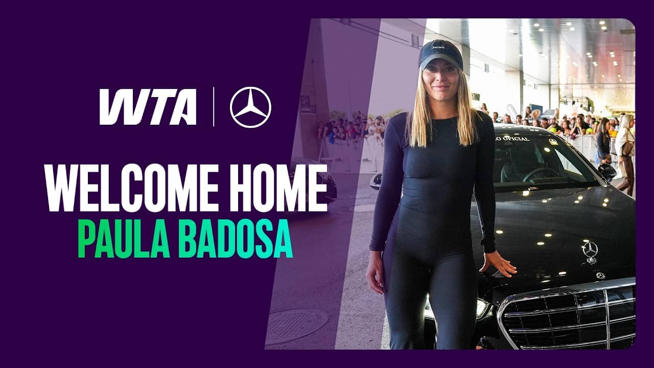 Welcome Home Paula Badosa | WTA x Mercedes-Benz