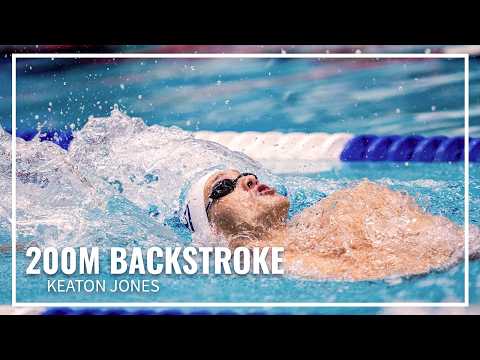Keaton Jones Secures Win in 200M Backstroke | 2026 TYR Pro Swim Series Indianapolis