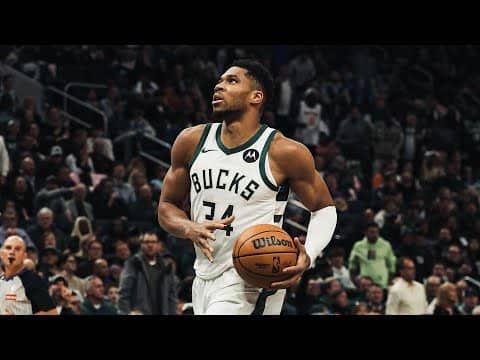 Highlights: Giannis Antetokounmpo Scores 37 Points vs. Knicks | 10.28.25
