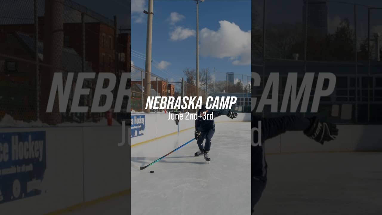 COME TRAIN WITH ME AT THE NEBRASKA CAMP! LEARN MORE & SIGN UP AT iTRAINHOCKEY.COM!