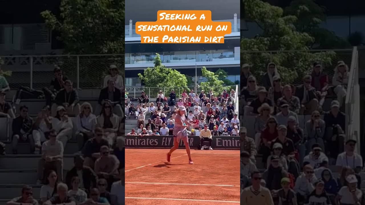 Mirra Andreeva is into the French Open final - but just three years ago she still had to qualify!