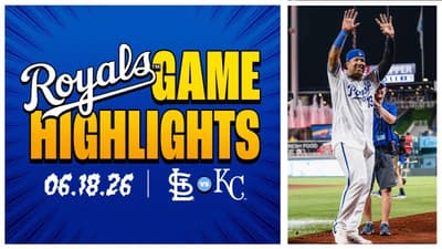 Quite the Night | Royals vs. Cardinals Highlights 6/18/26