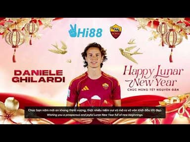 Happy Lunar New Year from AS ROMA! 🎉