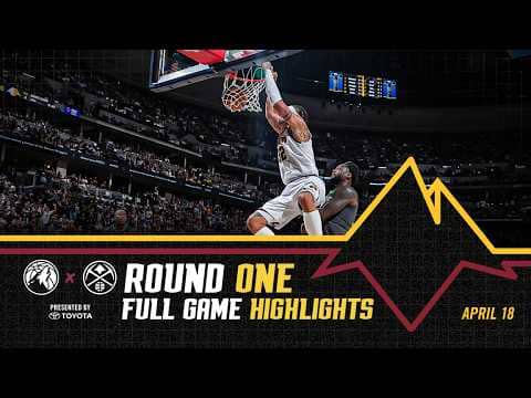 Denver Nuggets WIN Game One vs. Minnesota Timberwolves | Toyota Game Recap