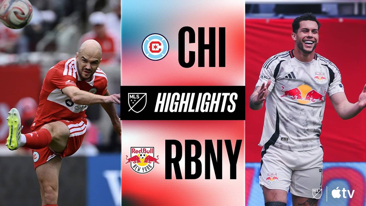 Chicago Fire FC vs. New York Red Bulls | Full Match Highlights | Battle in the Windy City!