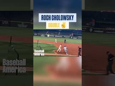 Two-bagger for the No. 1 draft prospect 🔥 #mlb #mlbdraft #collegebaseball #ucla #baseball