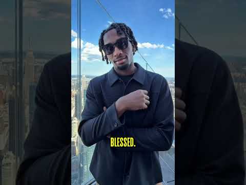 Darryn Peterson visits The Edge ahead of draft night in NYC! 🗽