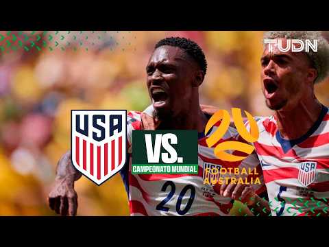 LO MEJOR: USA vs Australia Primer Tiempo | TUDN