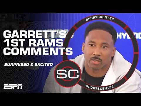 Rams DE Myles Garrett was SURPRISED & EXCITED to find out about Browns trade rumors š | SportsCenter