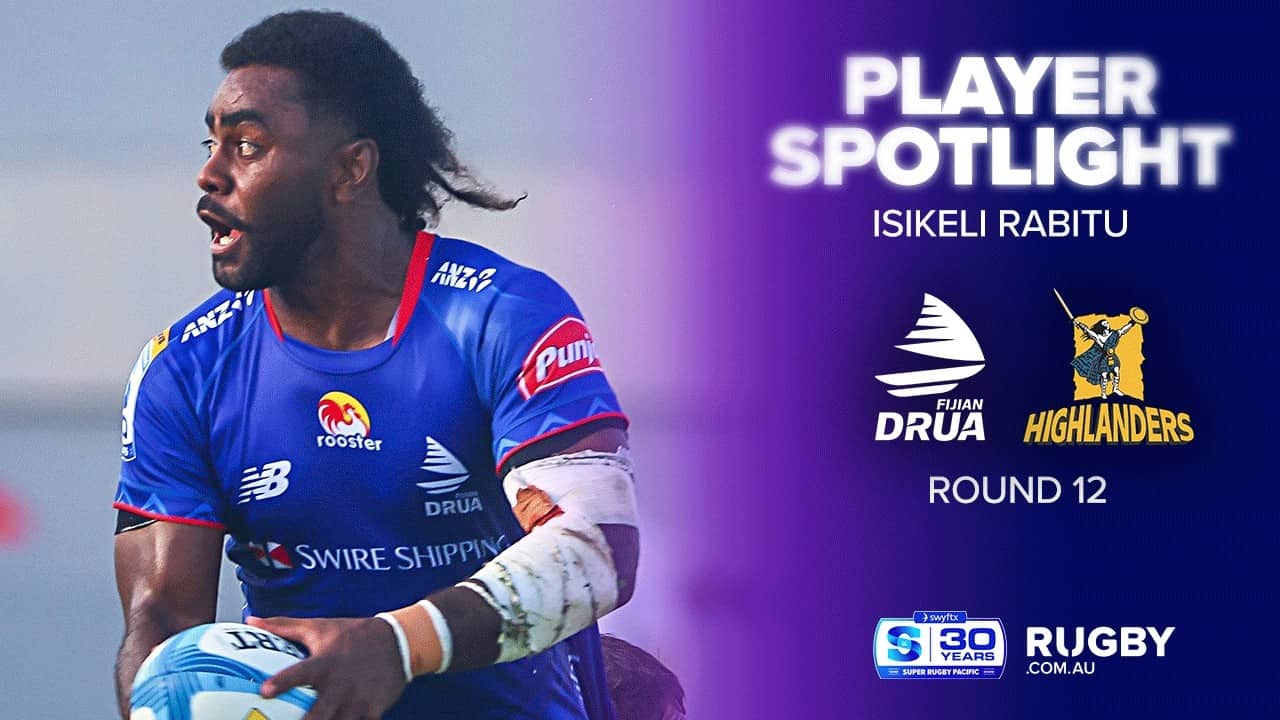 Isikeli Rabitu was ON FIRE against the Highlanders π₯ | Super Rugby Highlights