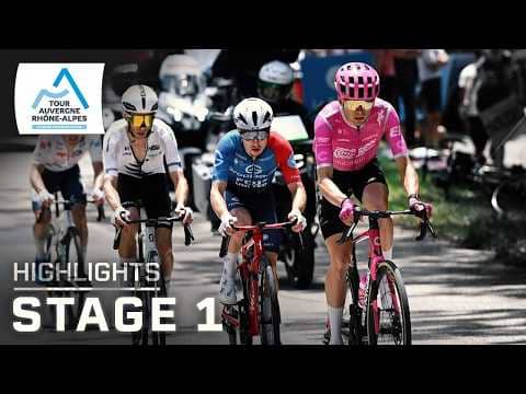 Tour Auvergne-Rhone-Alpes 2026, Stage 1 | EXTENDED HIGHLIGHTS | Cycling on NBC Sports