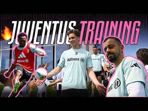 Watch JUVENTUS TRAINING π₯ Last Serie A match awaits! πβ½
