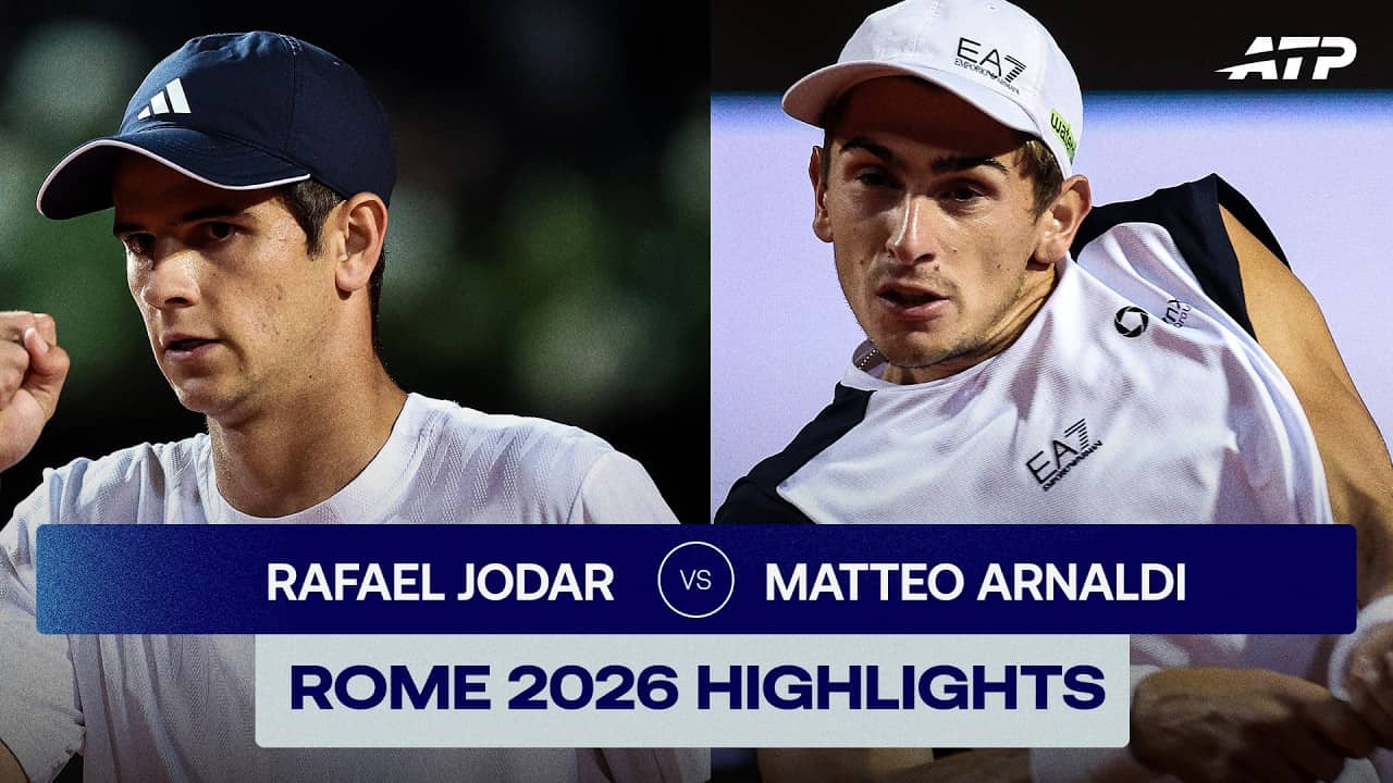 Rafael Jodar vs. Matteo Arnaldi | Rome 2026 Round 3