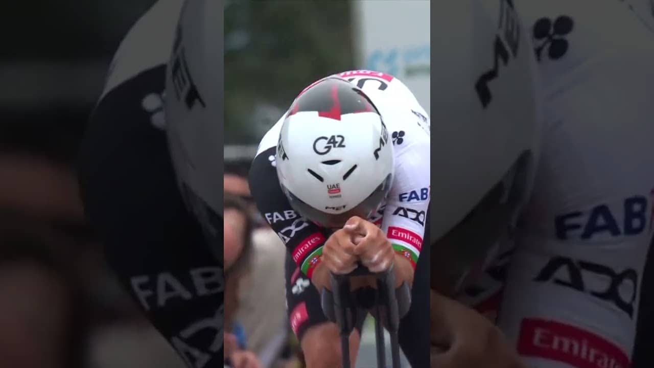 "Mighty close!" ๐ฎ Ivo Oliveira sets the early pace in the Tour de Romandie prologue! ๐