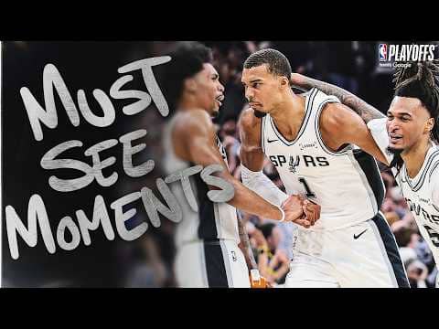 The Most ELECTRIC Spurs Plays of the Postseason π€―