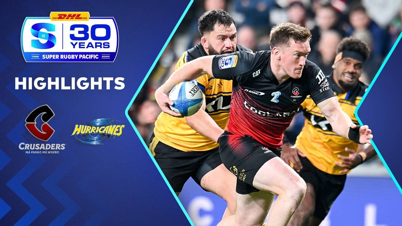 HIGHLIGHTS | Crusaders vs Hurricanes | Super Rugby Pacific Round 16 | Sky Sport NZ